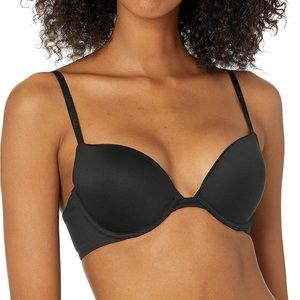 Calvin Klein black push-up bra